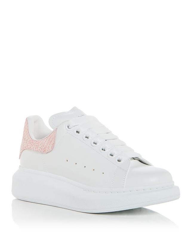 Alexander McQUEEN Womens Oversized Snake Detail Sneakers Product Image