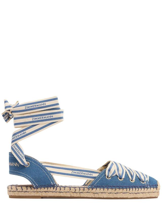 Sol Denim Espadrilles In Blue Den Product Image