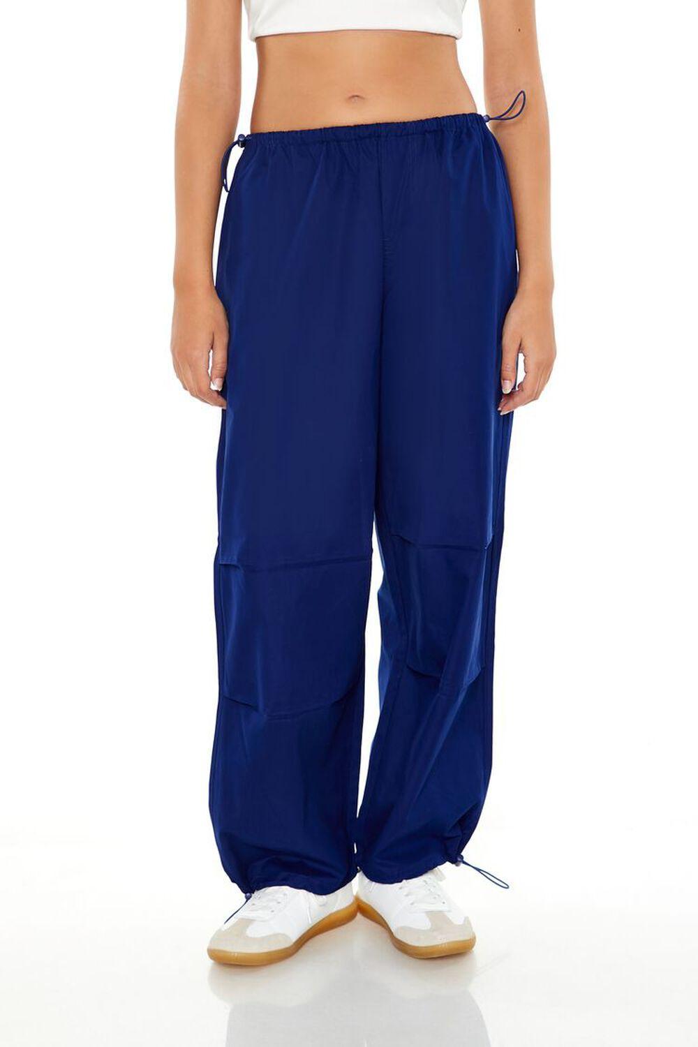 Toggle Drawstring Parachute Pants | Forever 21 Product Image