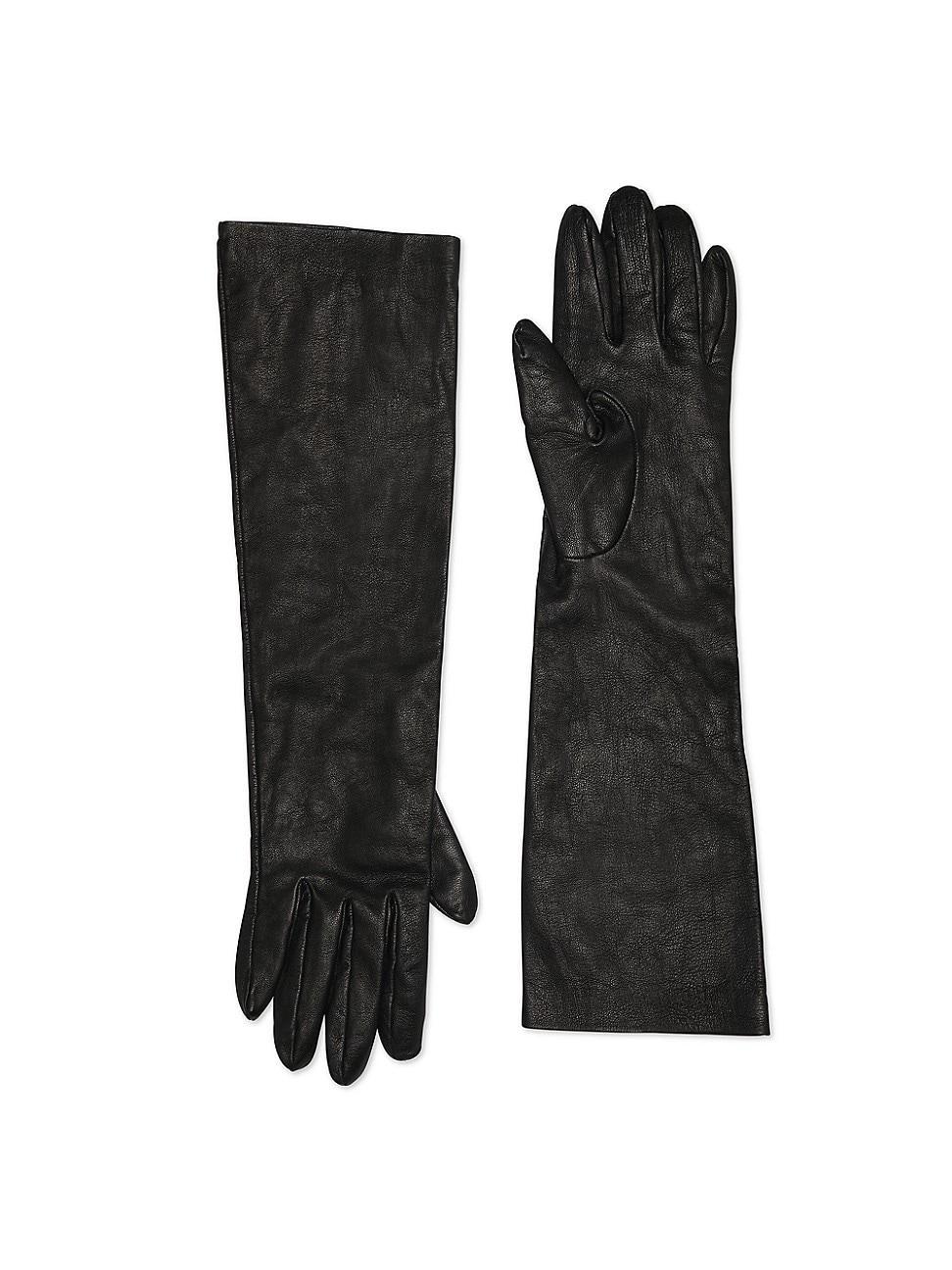 Womens Nappa Leather Long Gloves product image