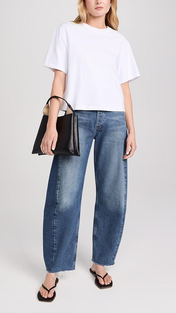 AGOLDE Luna High Rise Curved Taper Jeans | Shopbop Product Image