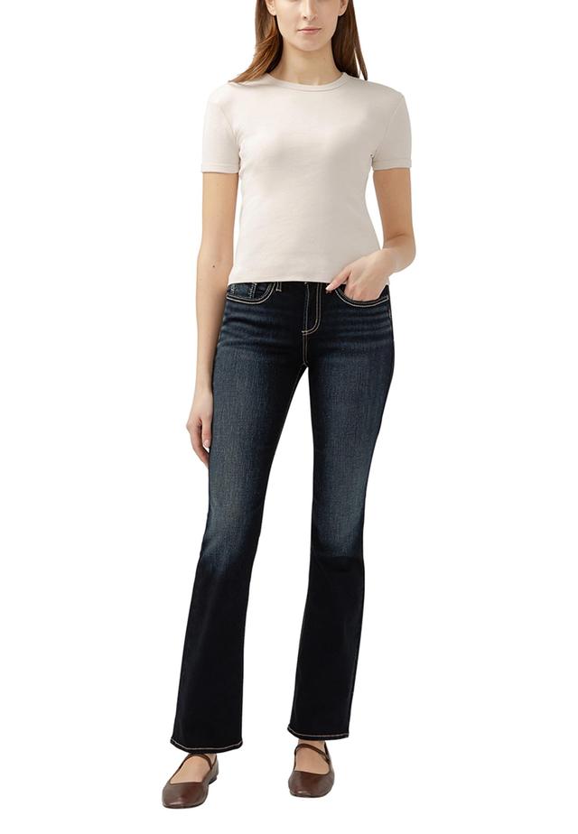 Silver Jeans Co.® Suki Curvy Mid Rise Slim Boot Jean Product Image