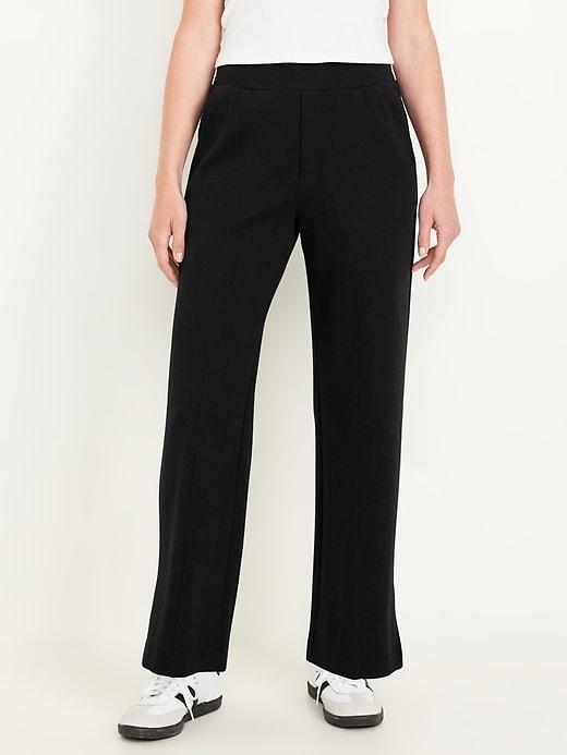 High-Waisted Dynamic Fleece Trouser Pants Product Image