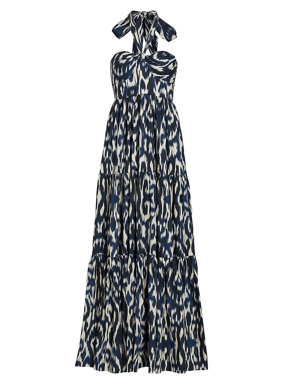 Womens Piana Poplin Maxi Dress Product Image