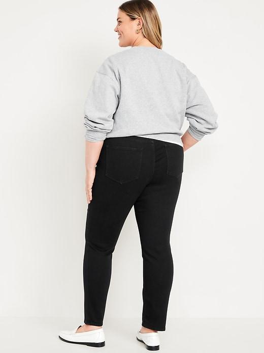 High-Waisted Wow Straight Ankle Jeans Product Image