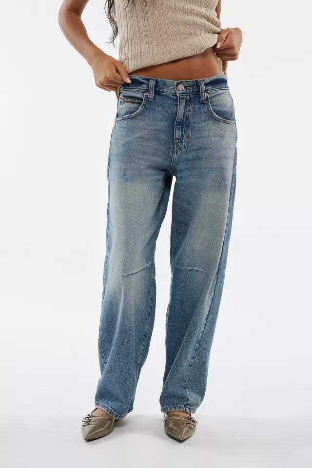 BDG Logan Buckle Baggy Boyfriend Jean Product Image