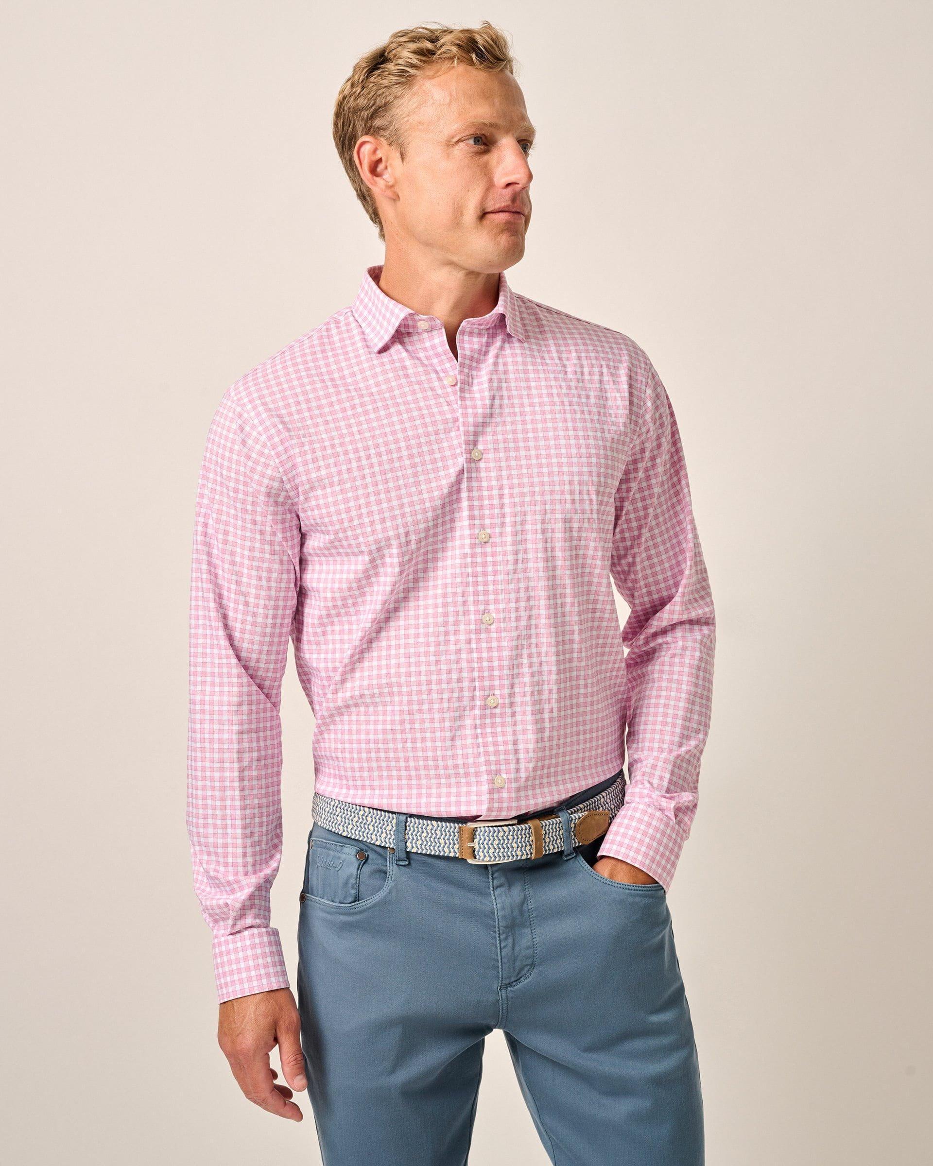 Performance Button Up Shirt - Westwood Male Product Image