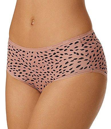 DKNY by Donna Karan Microfiber Animal Stroke Print Brief Panty Product Image