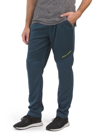 Color Block Lux Tech Fleece Pants For Men Product Image