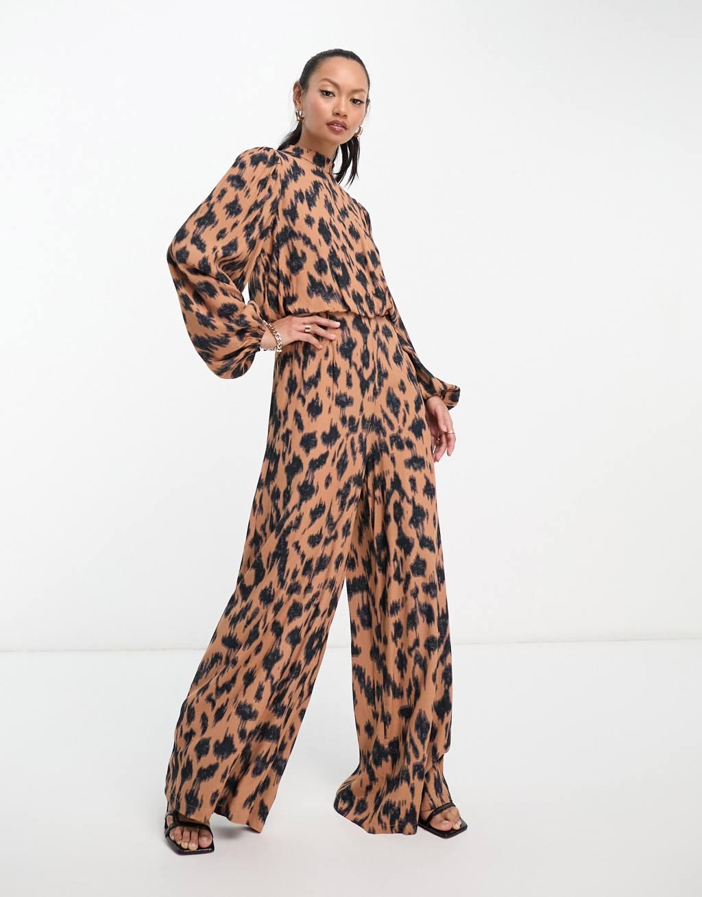 Never Fully Dressed wide leg jumpsuit Product Image