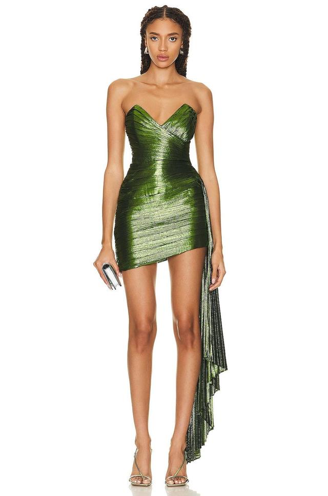 retrofete Daniele Dress Green. (also in L, M, S, XS). Product Image