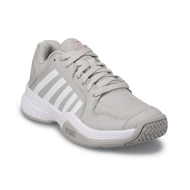 K-Swiss Court Express Womens Tennis Shoes Vapor Blue White Pink Product Image