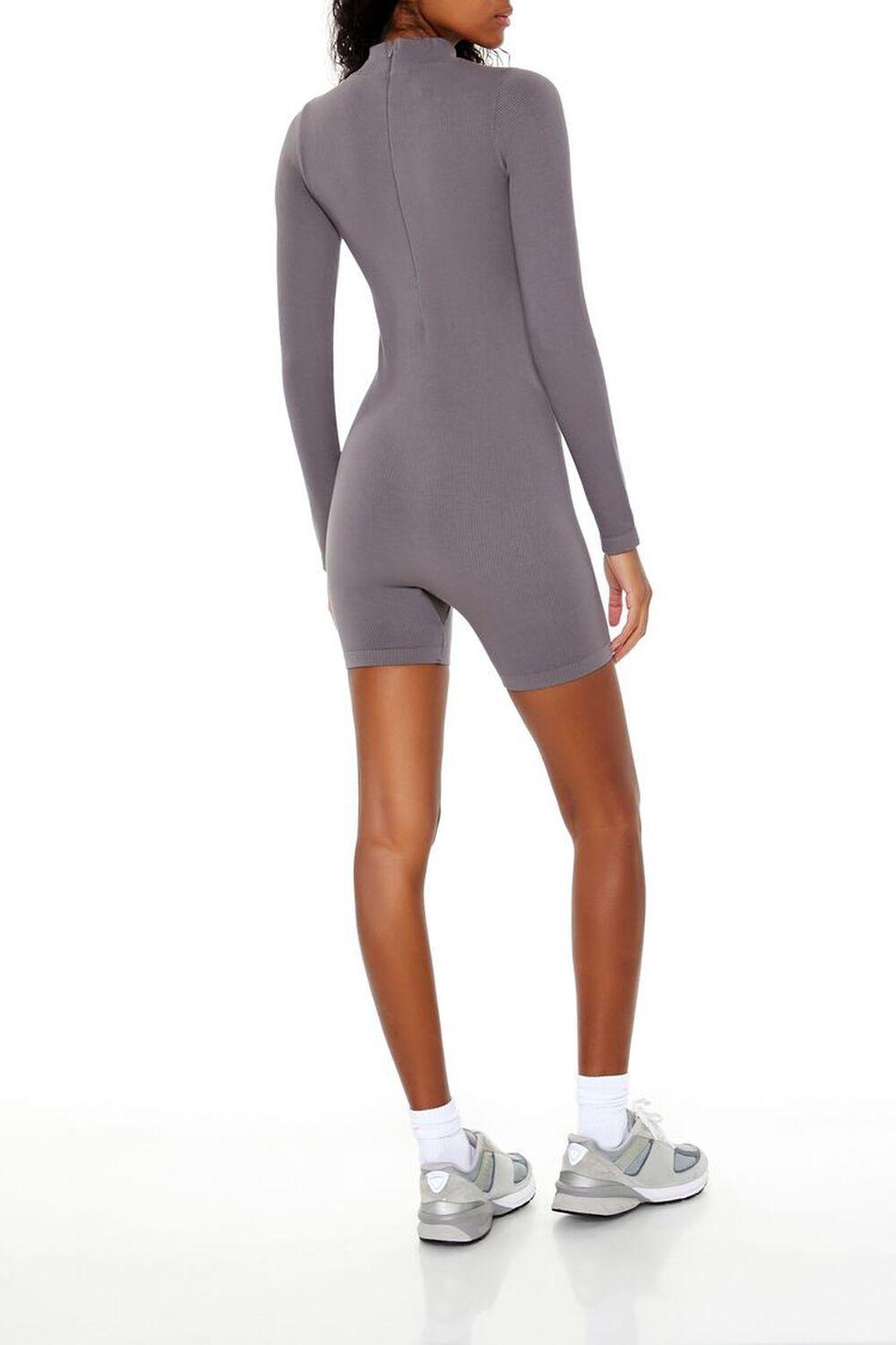 Seamless Mock Neck Romper | Forever 21 Product Image