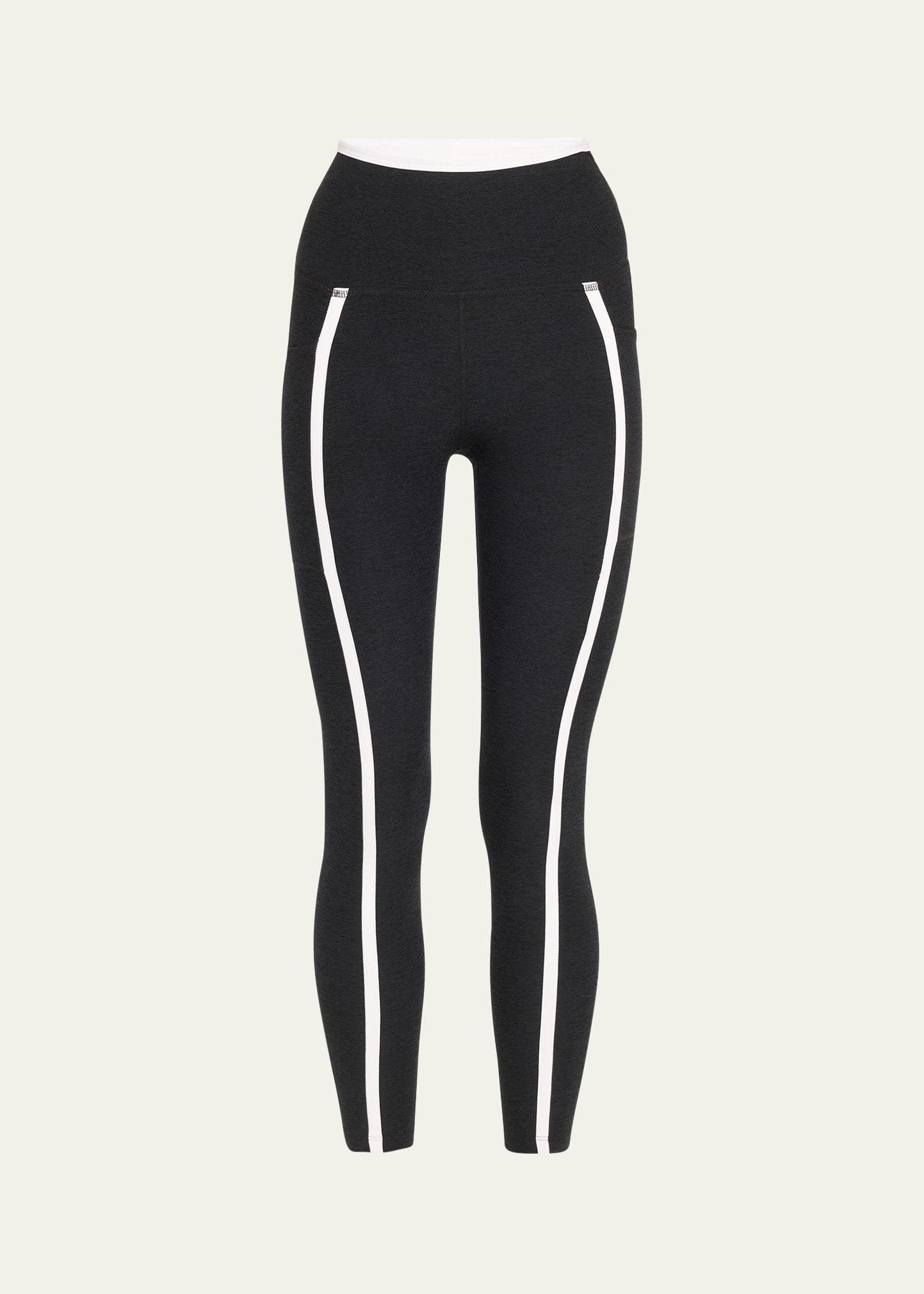 Womens High-Waisted Ankle-Crop Leggings Product Image