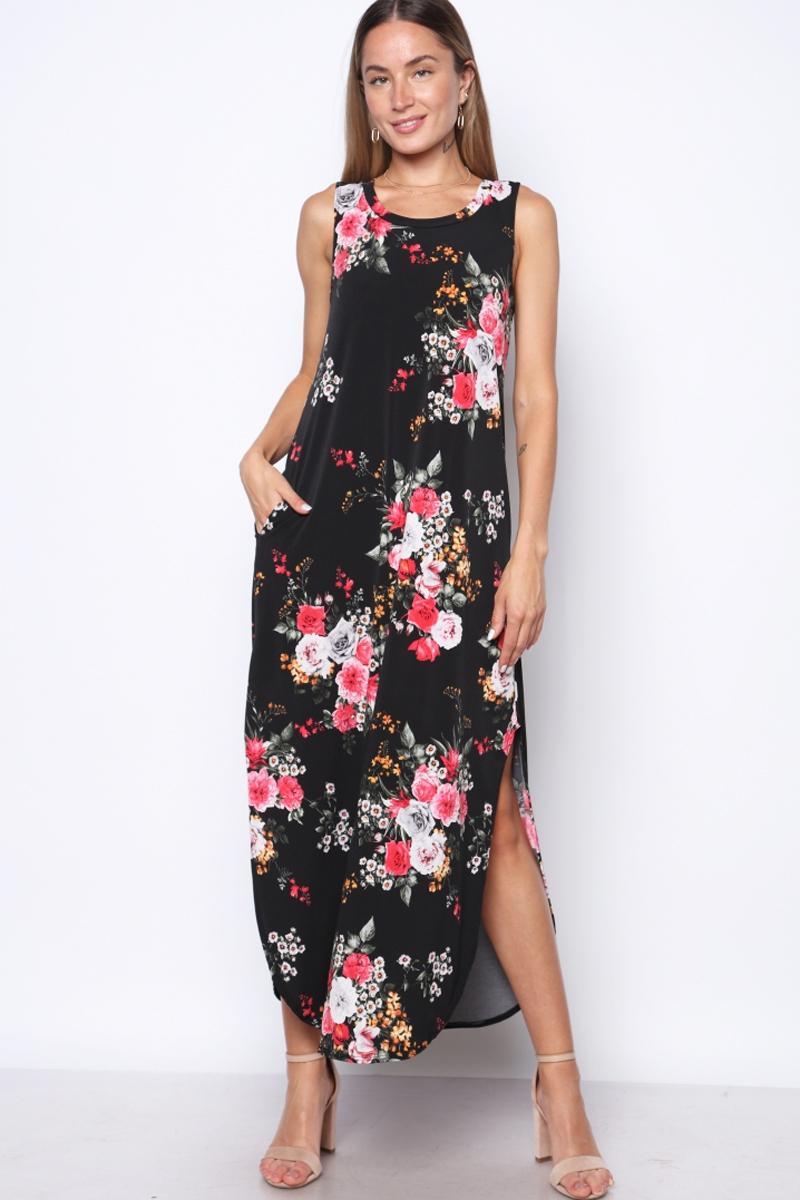 Floral maxi dress product image