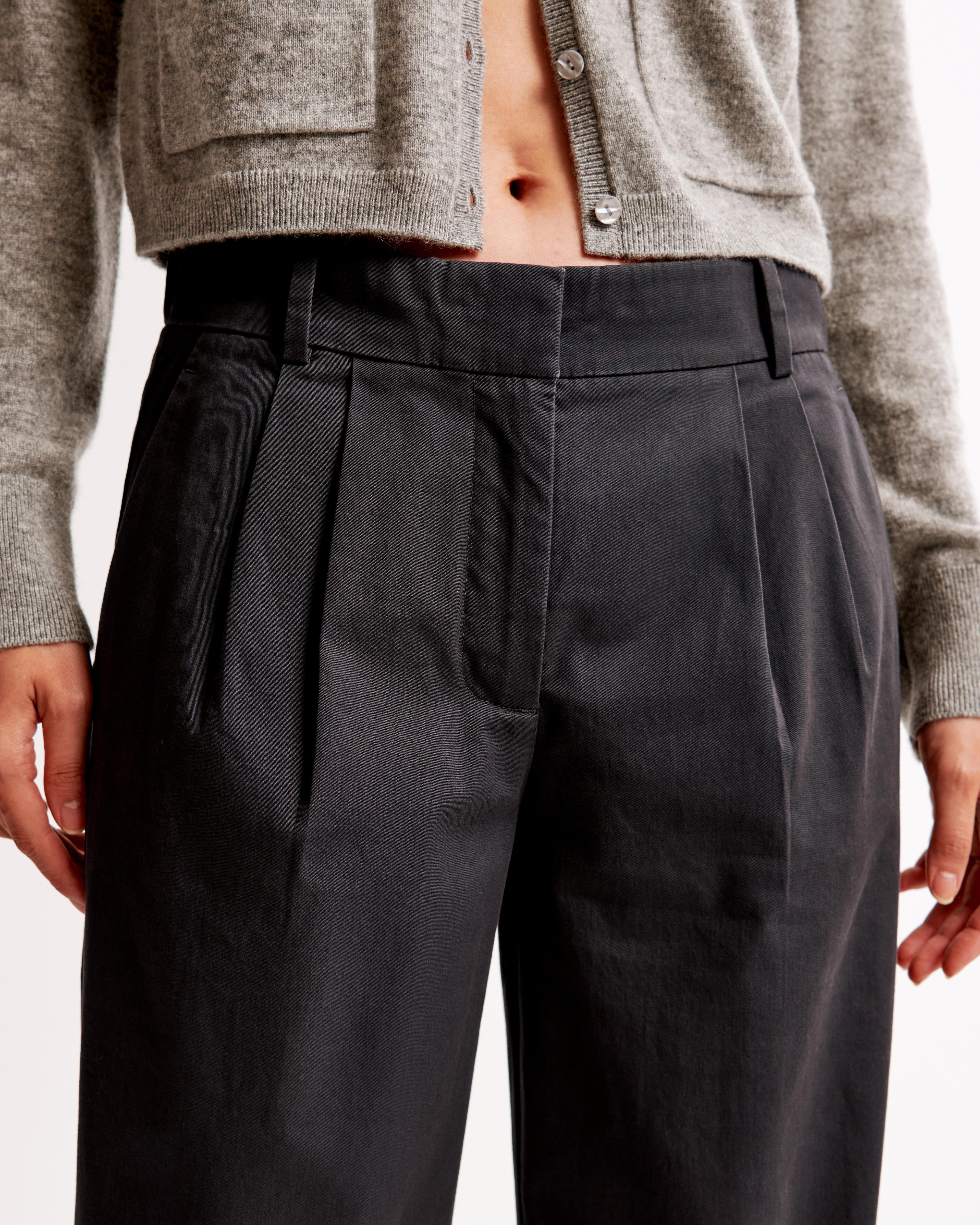 A&F Sloane Low Rise Tailored Twill Pant Product Image