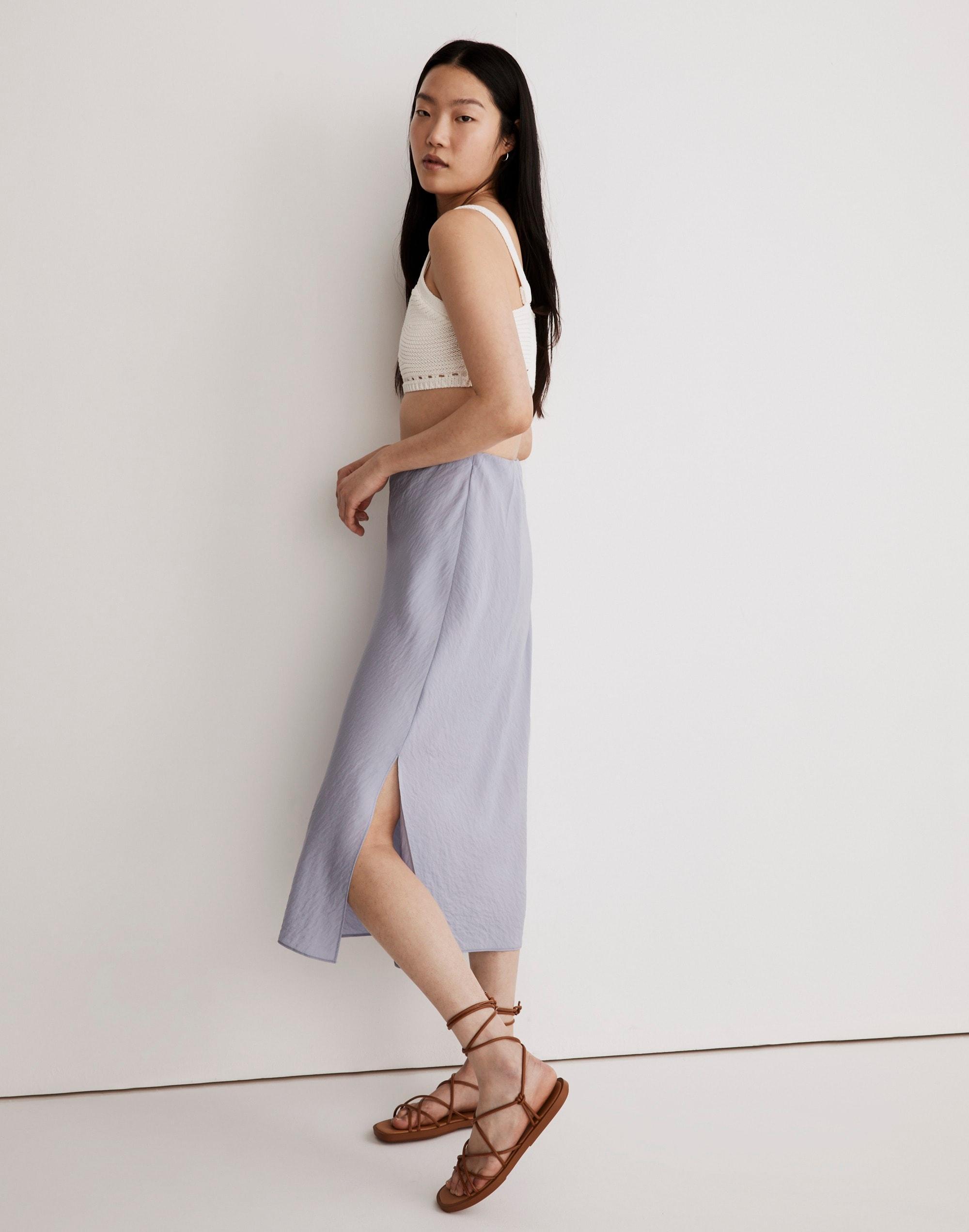 The Layton Midi Slip Skirt Product Image