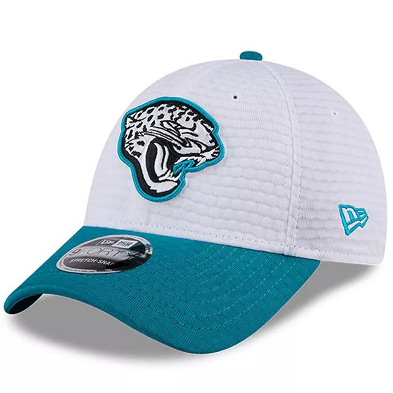 Mens New Era /Teal Jacksonville Jaguars 2024 NFL Training Camp 9FORTY Adjustable Hat Product Image