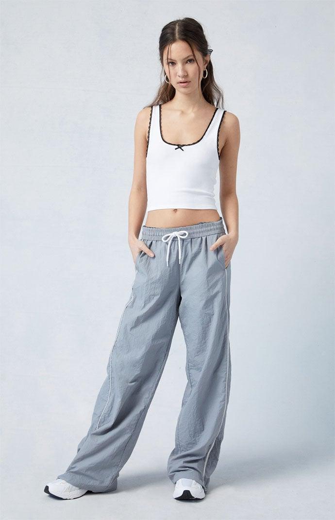 Women's Zip Up Track Pants Product Image