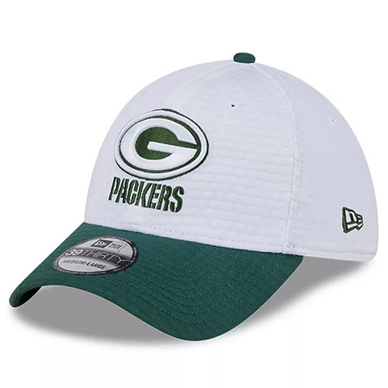 Mens New Era /Green Green Bay Packers 2024 NFL Training Camp 39THIRTY Flex Hat Product Image