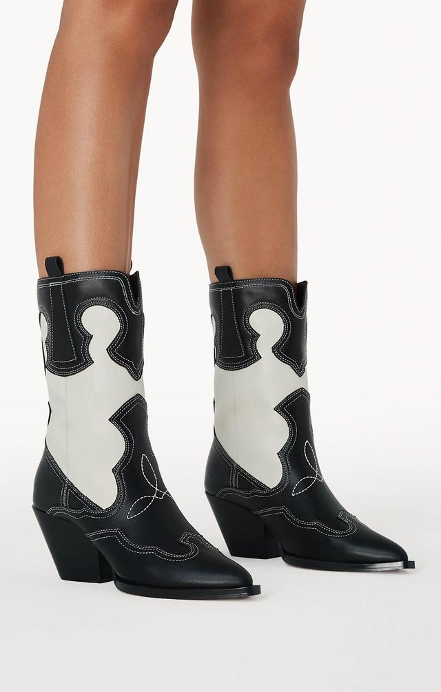 Billini Adriel Western Boot ~ Black/Ivory Product Image