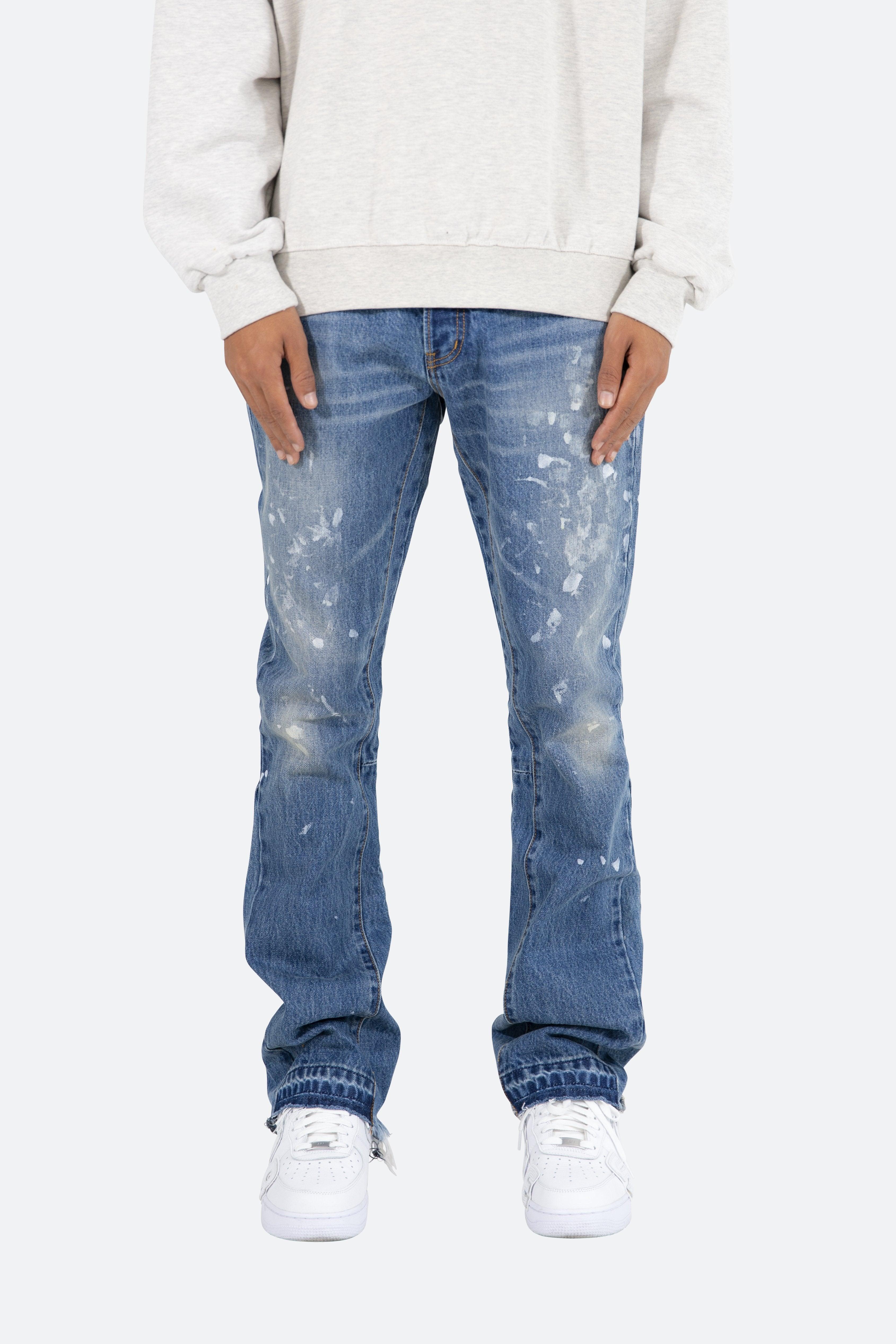 B400 Flare Denim - Blue Male Product Image