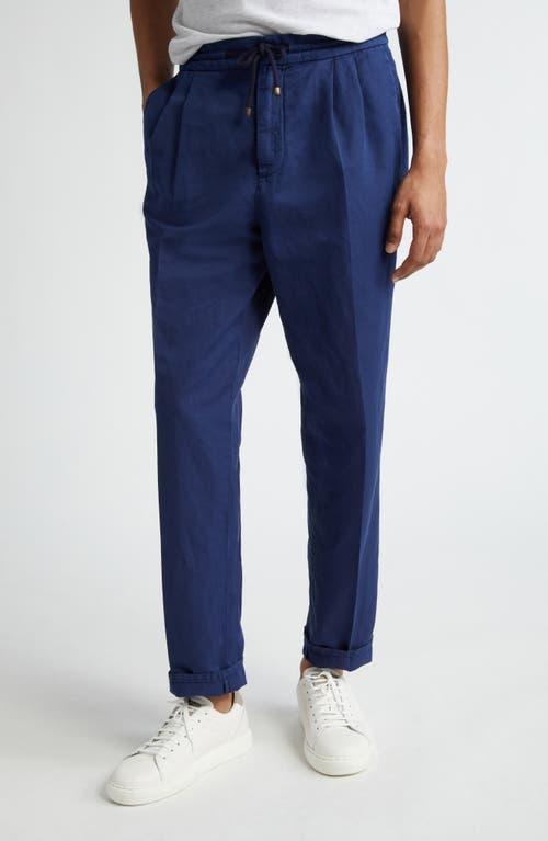 Mens Garment Dyed Leisure Fit Trousers Product Image