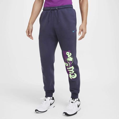 Nike Mens Nike JA Club BB Jogger Pants - Mens Black/Silver Product Image