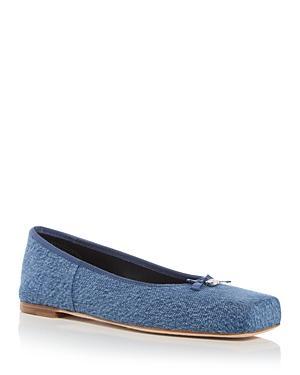 Alexander Wang Womens Billie Slip On Square Toe Flats Product Image