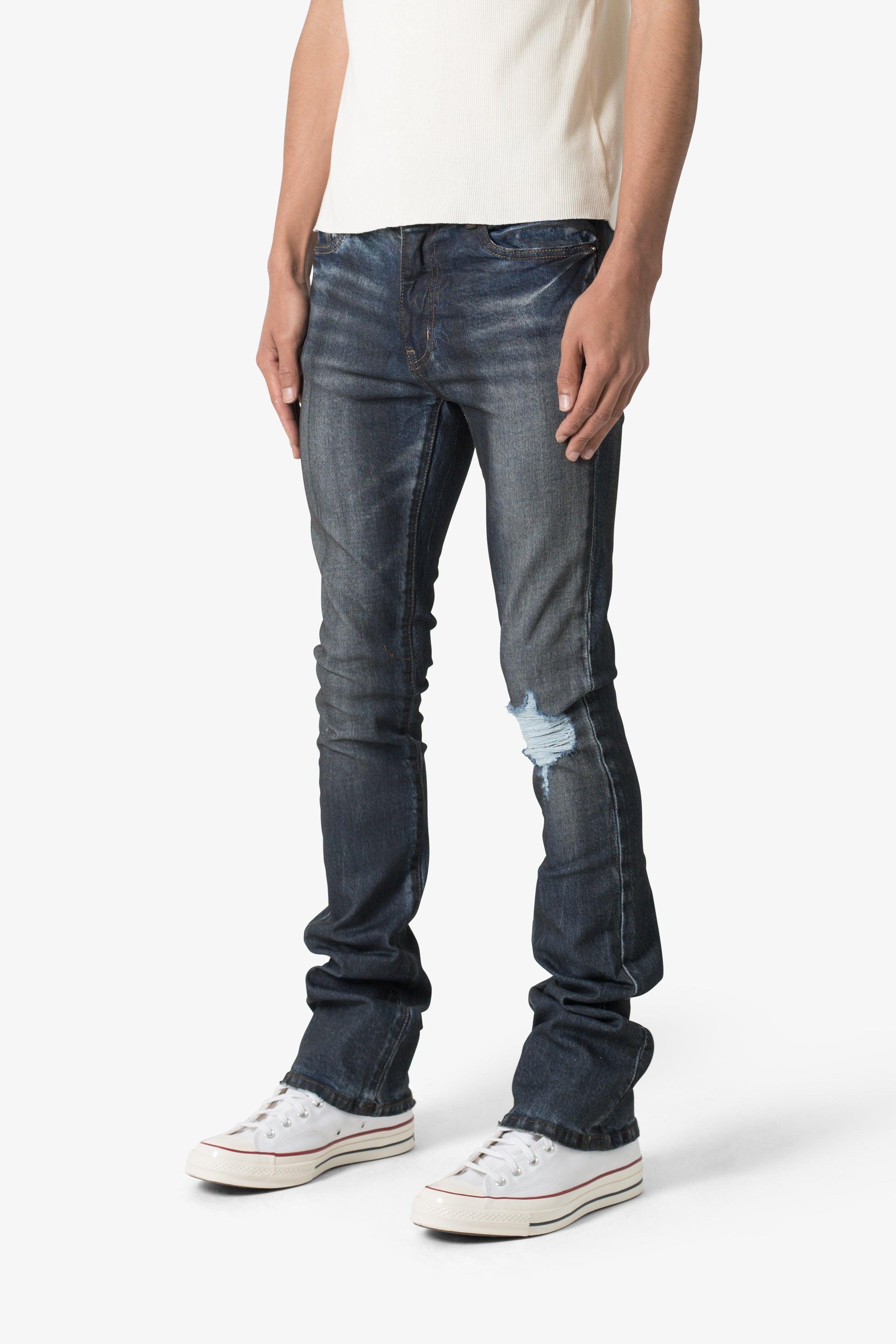 X385 Skinny Stacked Denim - Blue Product Image