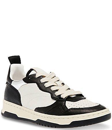 Steve Madden Everlie Leather Platform Retro Sneakers Product Image