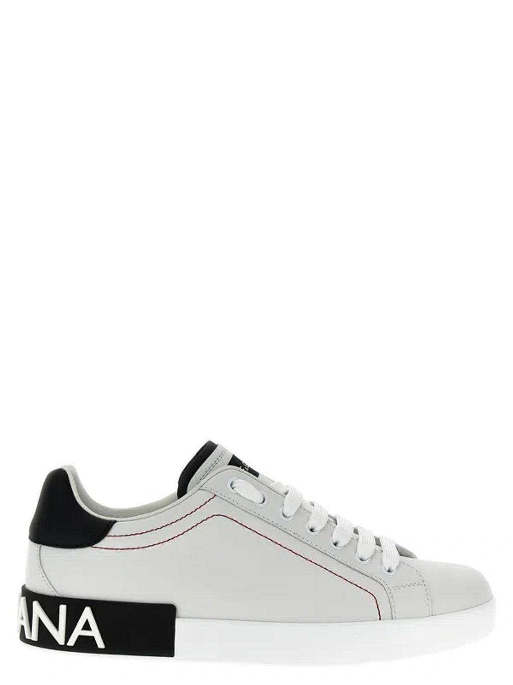 Blackwhite Lace Up Logo Sneakers Product Image