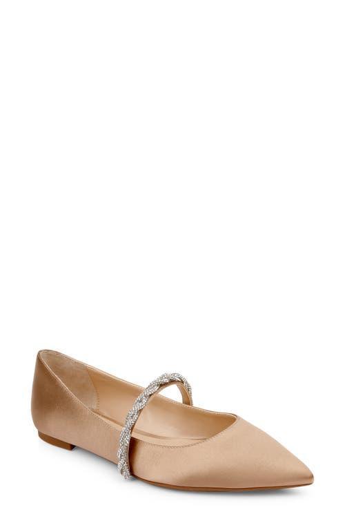 Jewel Badgley Mischka Vana Pointed Toe Flat Product Image