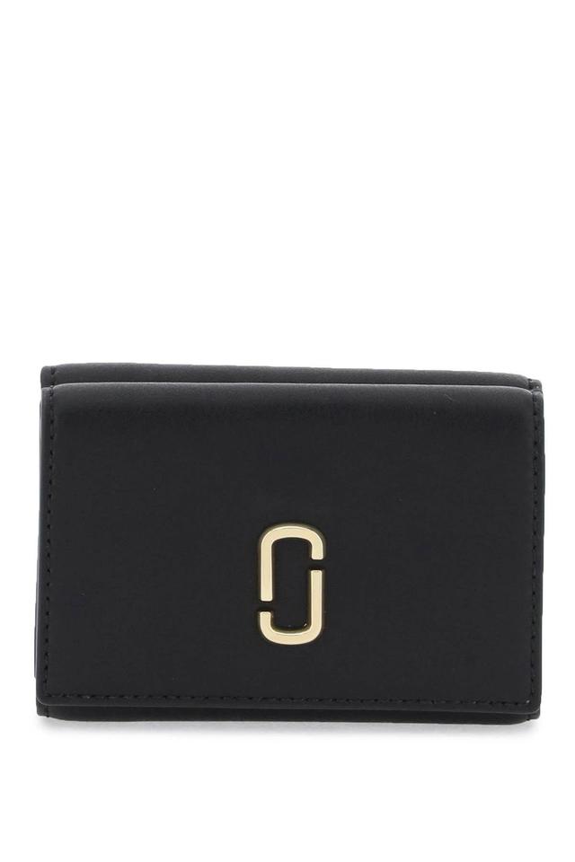 The J Marc Trifold Wallet In Black Product Image