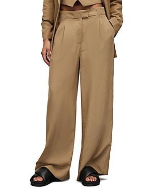 Deri Lyn Wide Leg Pants In Light Khaki Product Image