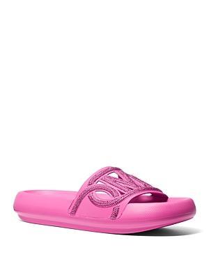 Michael Kors Womens Splash Slide Sandals Product Image