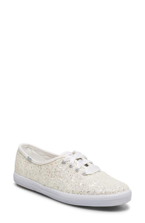 Keds Celebrations Collection Champion Glitter Sneakers Product Image