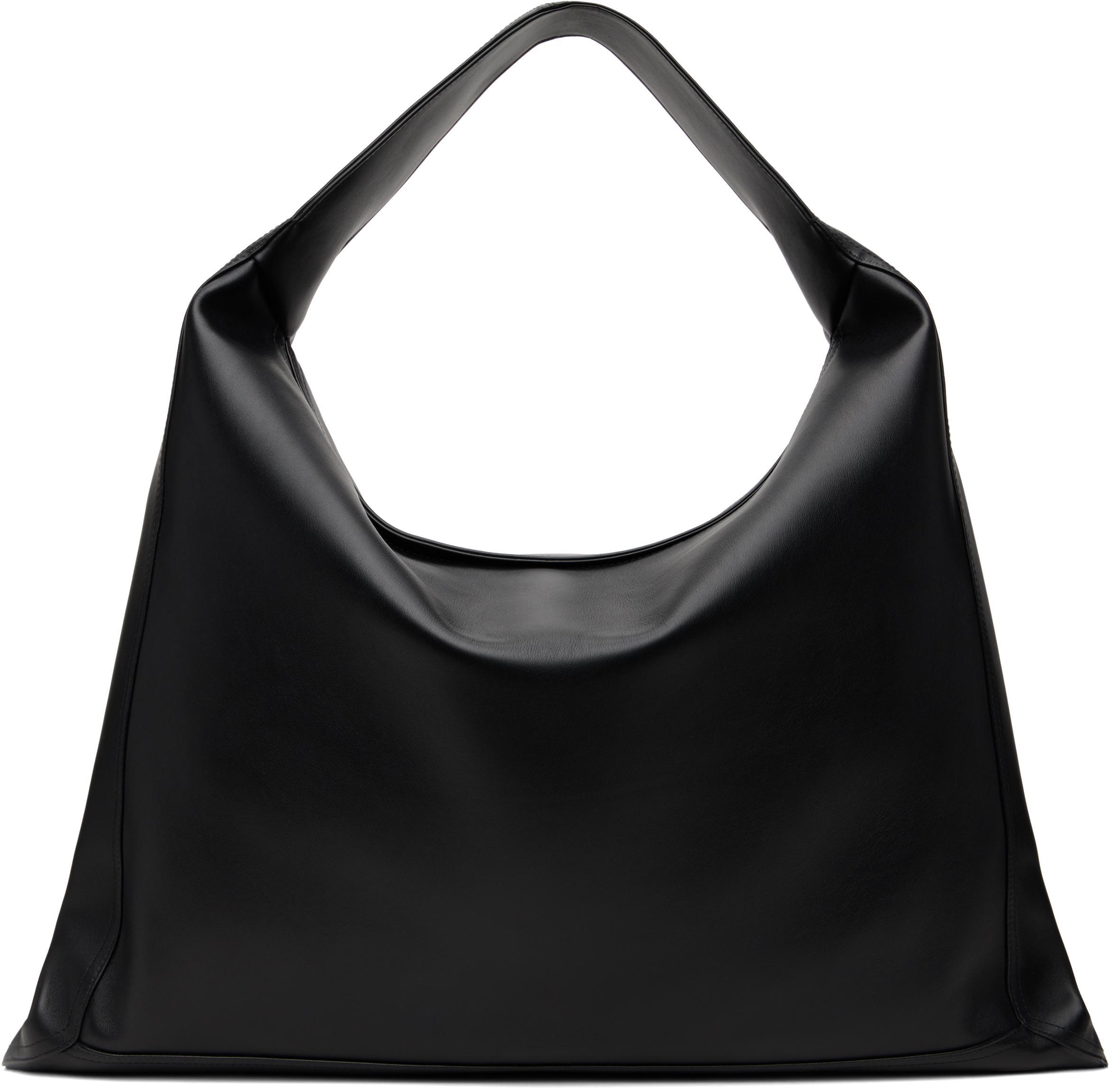 BOTTEGA VENETA Black Large Hop Tote In Black-m Brass Product Image