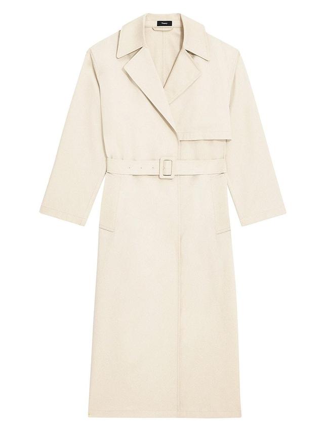 Womens Wrap Trench Coat Product Image