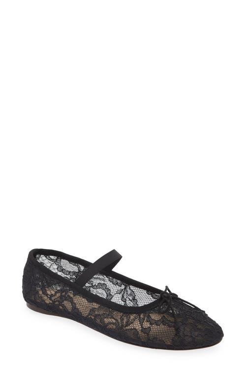 Loeffler Randall Leonie Soft Ballet Flat Women's Lace up casual Shoes Product Image