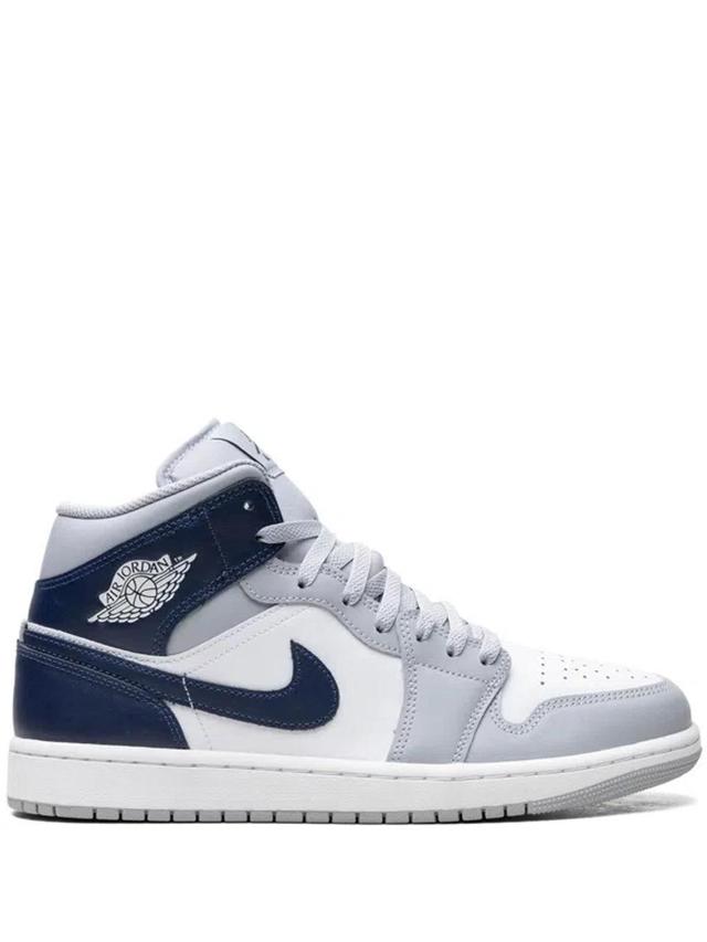 JORDAN Men's Air  1 Mid Shoes In White Product Image