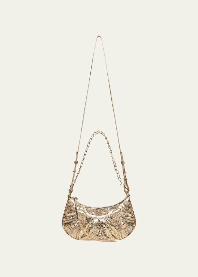 Balenciaga Le Cagole Metallic Calfskin Shoulder Bag Product Image