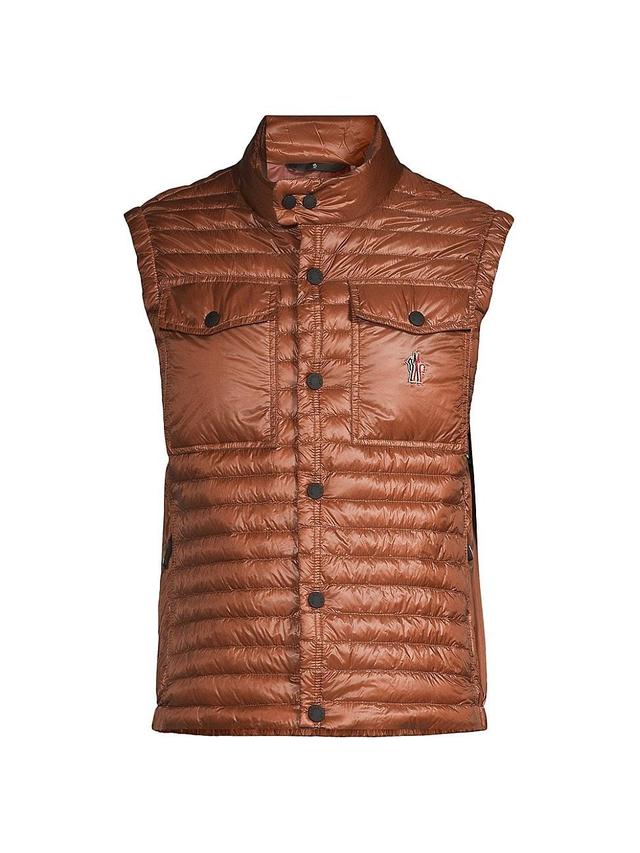 Mens Ollon Quilted Down Vest Product Image