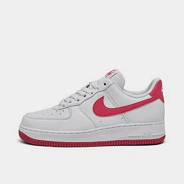 NIKE Women's Air Force 1 '07 Next Nature Shoes In White/aster Pink Product Image