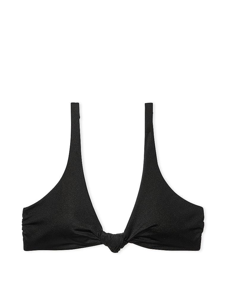 Knotted Bralette Bikini Top Product Image