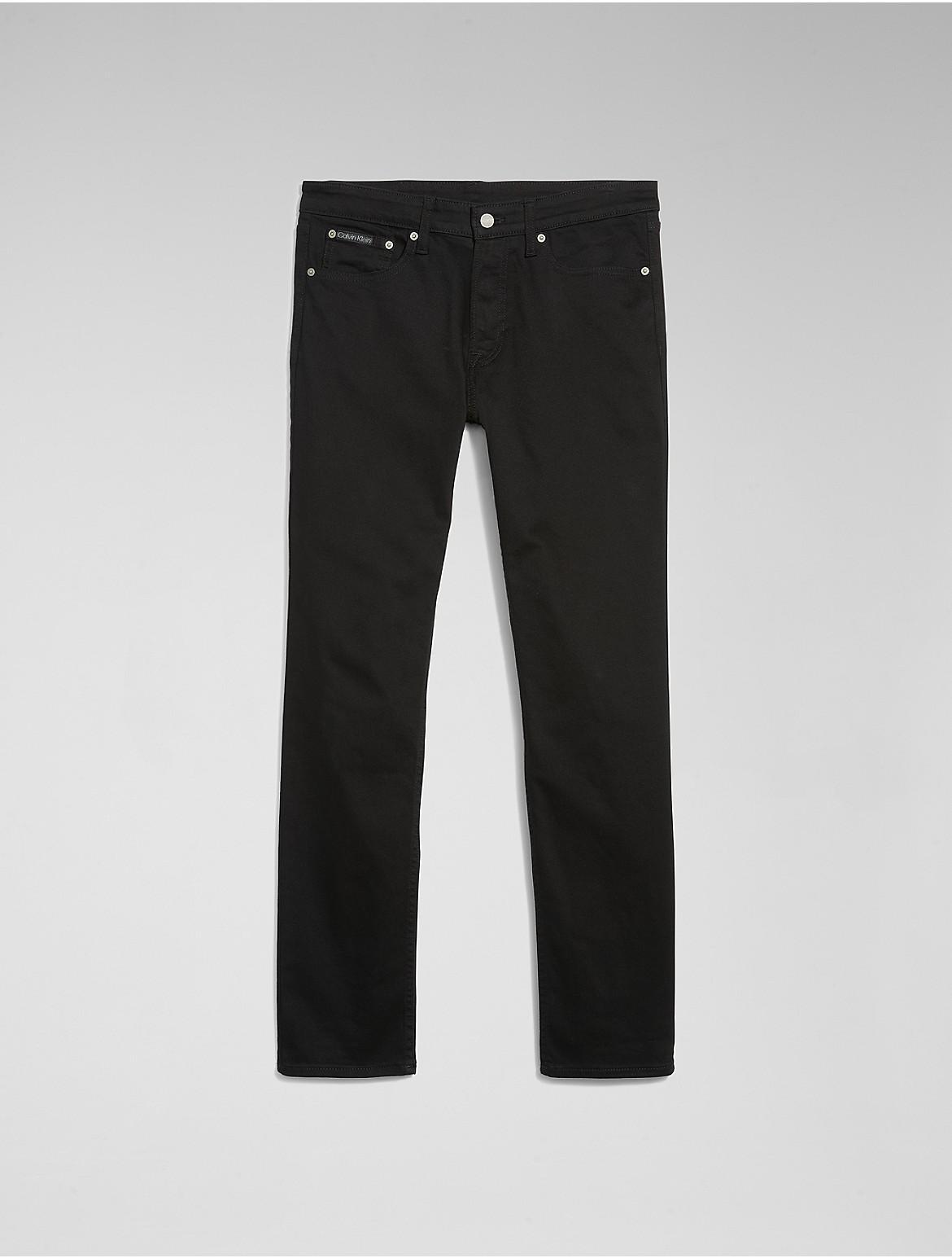 Calvin Klein Mens Slim Fit Jean - Black - 38W x 32L Product Image