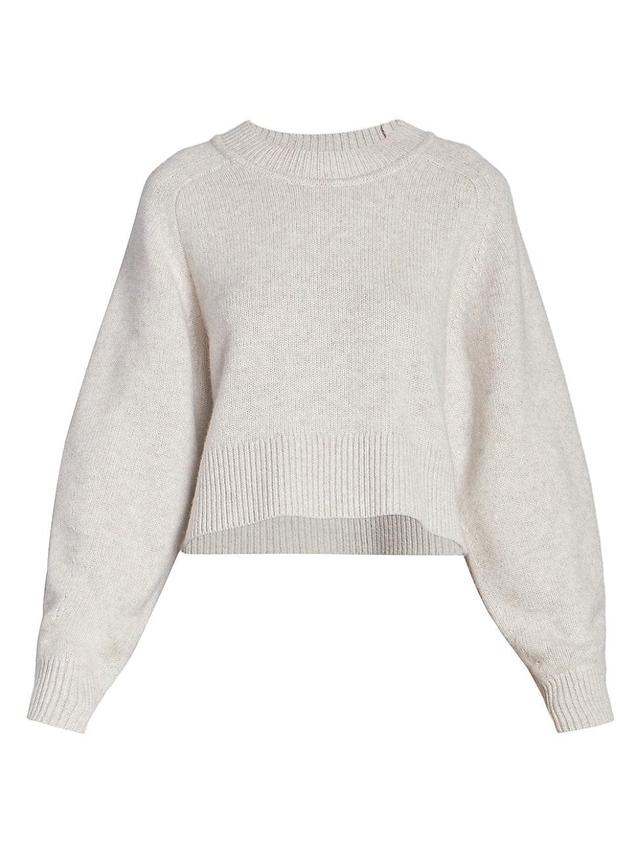 Womens Leandra Wool-Cashmere Blend Sweatshirt Product Image