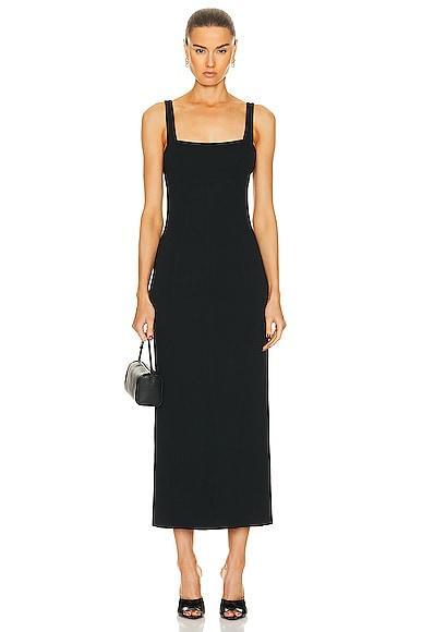 Womens Cut-Out Ponte Maxi Dress Product Image