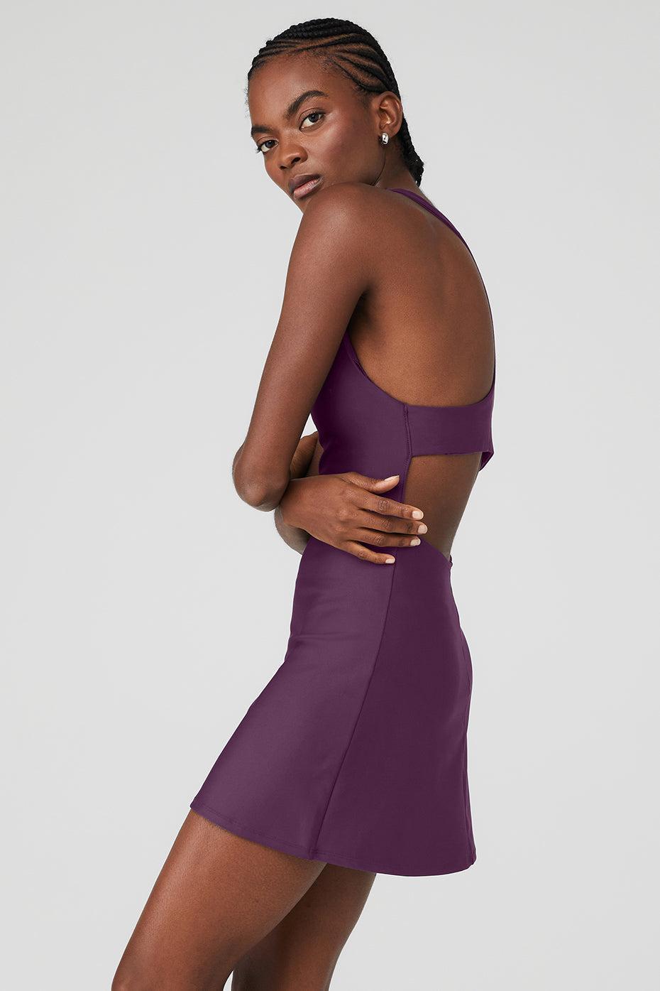 Airlift Fly Dress - Dark Plum Female Product Image