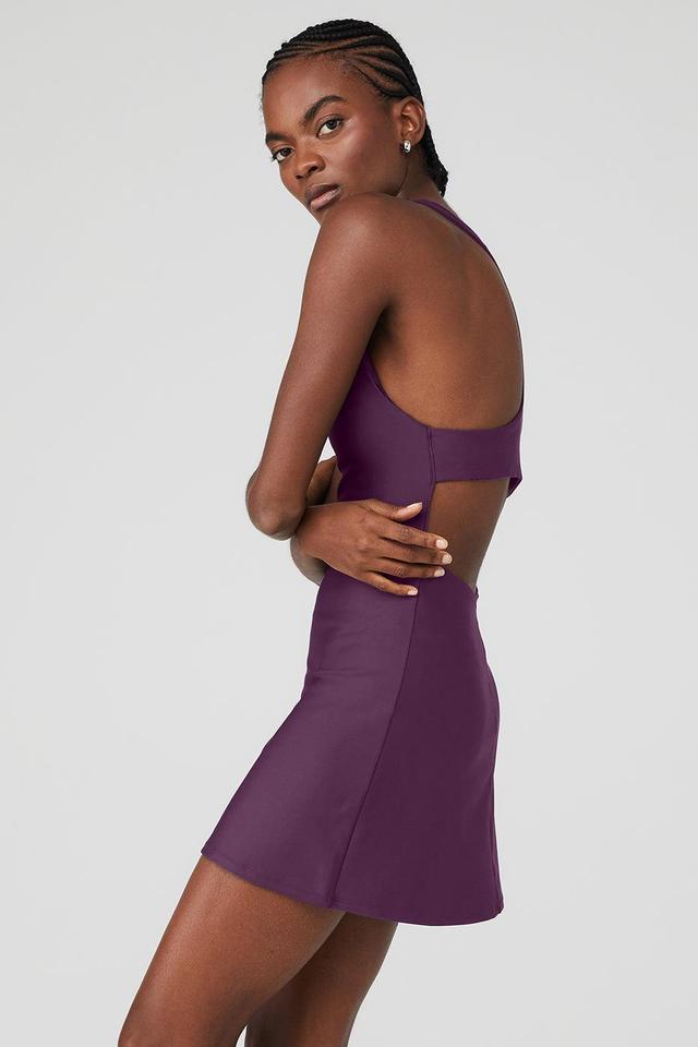 Airlift Fly Dress - Dark Plum Product Image